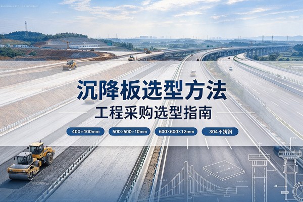 东明沉降板选择方法