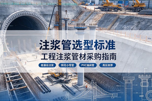 东明注浆管选型标准