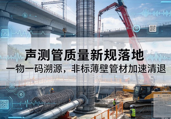 东明声测管质量新规落地，一物一码溯源，非标薄壁管材加速清退