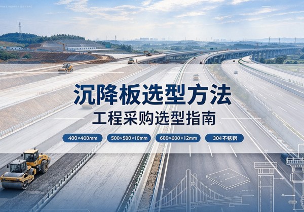 东明沉降板选择方法